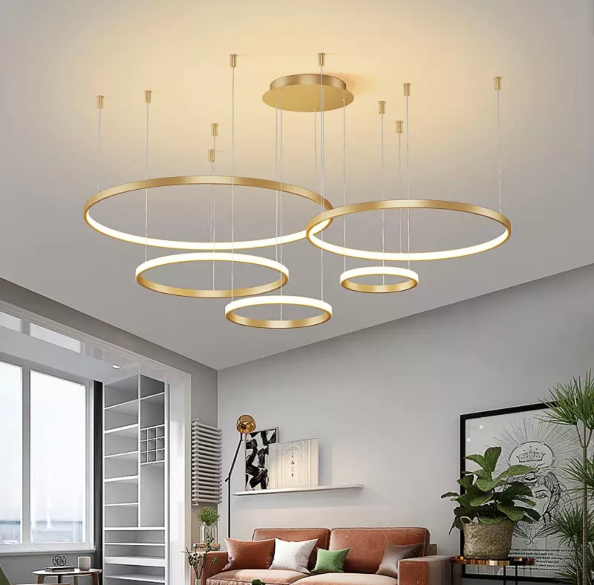 Minimalist Ring Pendant Light