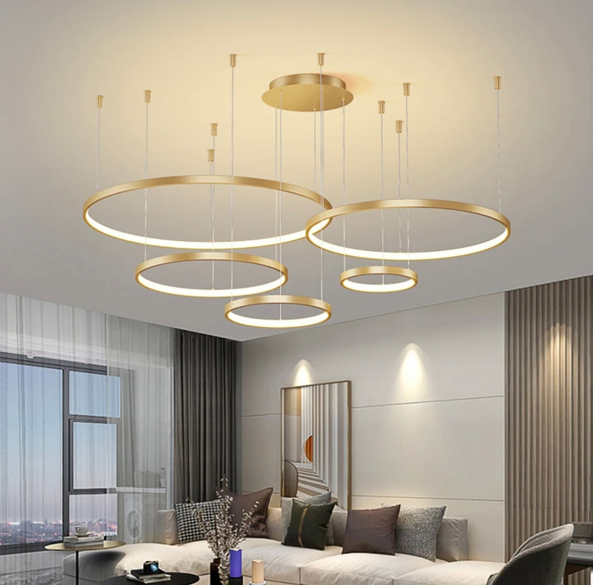 Minimalist Ring Pendant Light